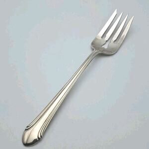 Alvin Sterling Silver Romantique Salad Fork 6 1/2" Flatware In Original Sleeve